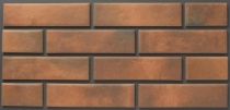 Клинкерная плитка с пропилом для НВФ BestPoint Retro Brick Chili 245*65*8,5 мм (Иран)
