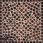 Тротуарная клинкерная мозаика Feldhaus Klinker M409DF gala ferrum, 240*118*52