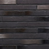 Фасадная плитка Stroeher под систему Ронсон 453 silber-schwarz 280*85*22 мм