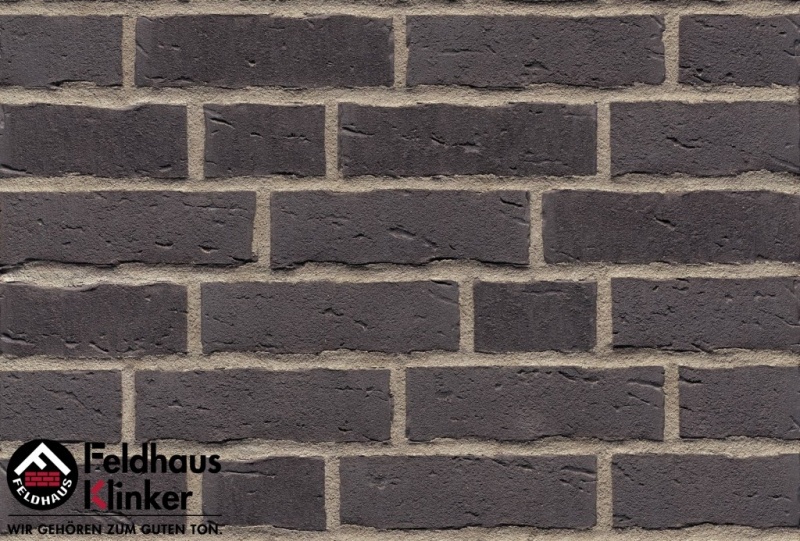 Фасадная плитка ручной формовки Feldhaus Klinker R693 sintra vulcano 240*71*14 мм