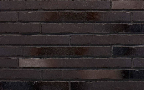 Клинкерная плитка Stroeher Riegel 50 453 silber-schwarz 490*40*14 мм
