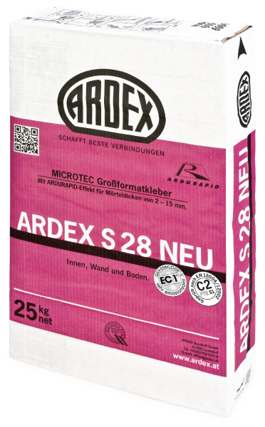 Эластичный клей для крупноформатной плитки ARDEX S 28 NEU (25 кг)