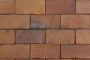 Тротуарная клинкерная брусчатка АВС Ember (orange-gelb-Kohlebrand) 200*100*52 мм