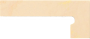 Плинтус для ступеней правый Pulido Zanquin Drch. Beige Maya 190×424 мм